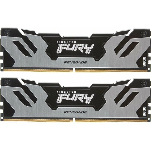 KINGSTON Память DDR5 2x24GB 7200MHz Kingston KF572C38RSK2-48 Fury Renegade XMP RTL Gaming PC5-57600 CL38 DIMM 288-pin 1.45В kit single rank с радиатором Ret KF572C38RSK2-48