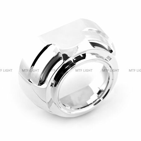 Маски MTF Light №132 для Bi-LED линз 3" хром компл. 2шт.