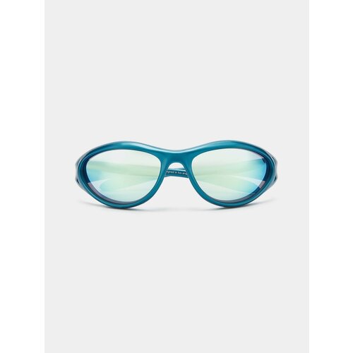 Солнцезащитные очки Bonnie Clyde, голубой черные солнцезащитные очки для каратэ bonnie clyde цвет black black