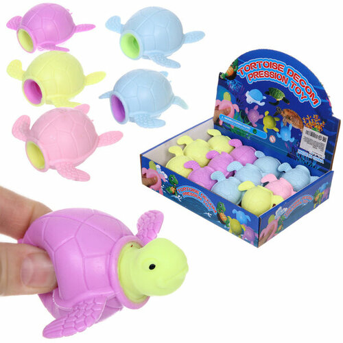 Игрушка Черепашка 8 см микс стикер на вложение 190₽