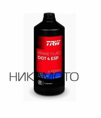 TRW PFB440SE Жидкость тормозная TRW DOT 4 1л ESP