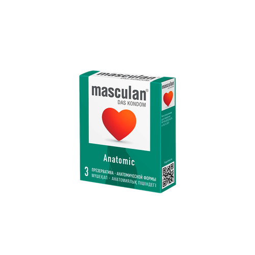 Презервативы Masculan Anatomic 3 шт