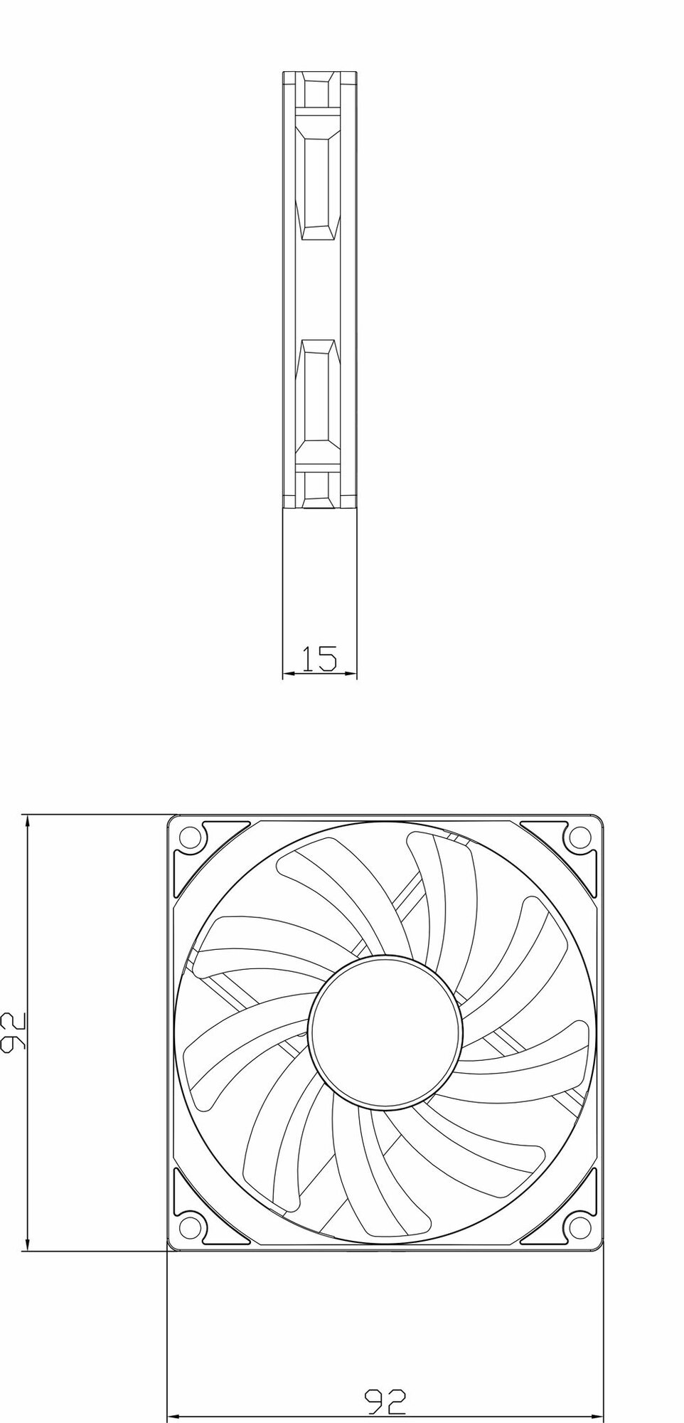 Вентилятор для корпуса Thermalright TL-9015-W 92x92x15 мм, 2700 об/мин, 22 дБА, PWM, белый - фото №17