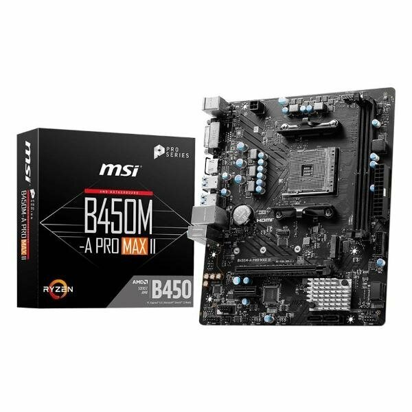 Материнская плата MSI B450M-A PRO MAX II