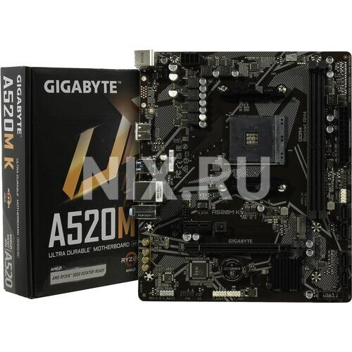 Материнская плата Gigabyte A520M K