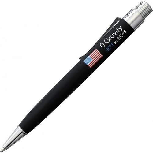 Космическая шариковая ручка Fisher Space Pen Zero Gravity (Black/Chrome)
