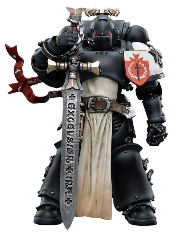 JoyToy Black Templars The Emperors Champion Rolantus Warhammer 40000