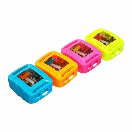 Точилка 2 отверстия с контейнером BrunoVisconti KAWAII ANIMALS 690₽