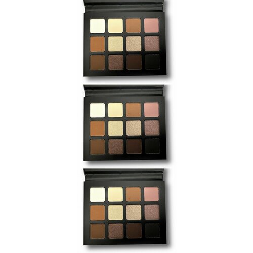 MARVEL COSMETICS Тени для век 12 цветов 3 уп 3419₽