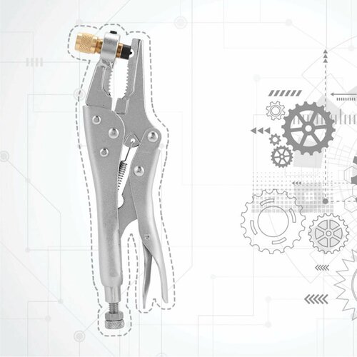 Плоскогубцы для фиксации холодильной трубки с рекуперацией хладагента в кондиционере