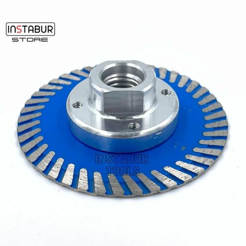 Алмазный Т-диск с фланцем М14 75мм, Instabur Turbo