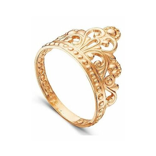 Кольцо Anikom, размер 18.5, золотой