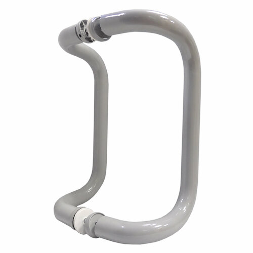 Ручка-скоба для входной двери, 250мм, цвет серый