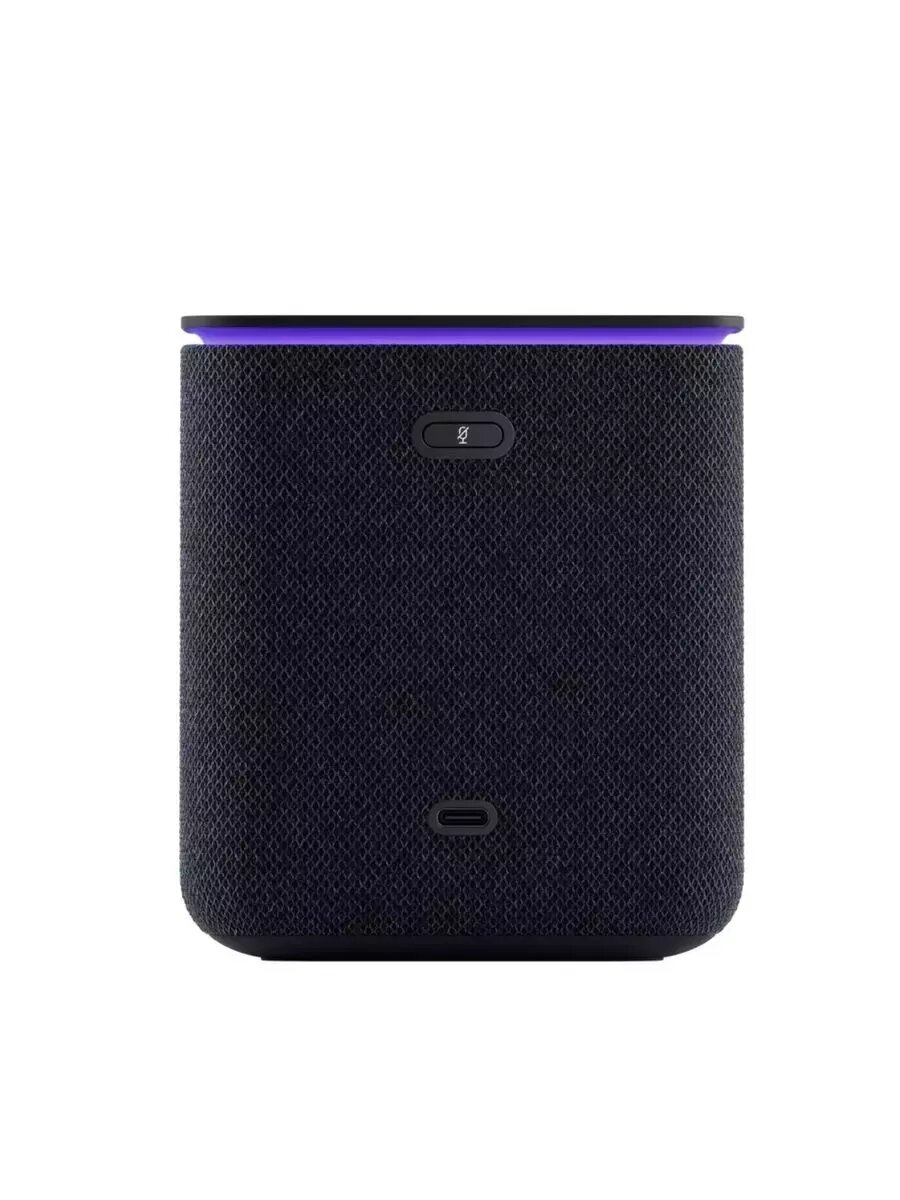 Обзор: Умная колонка станция Миди с Алисой, с Zigbee, черная