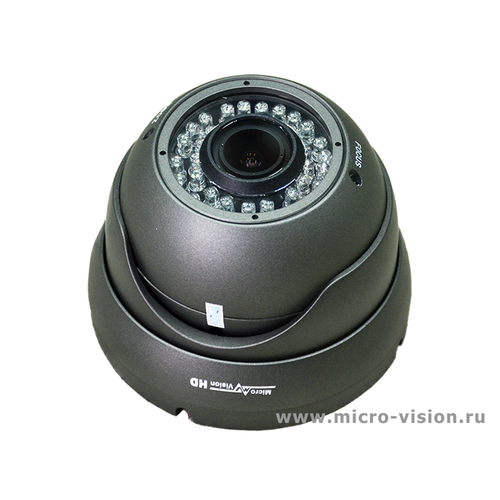 Уличная купольная IP-камера видеонаблюдения 2Мп антивандальная MicroVision MV-IP2073M 535000₽