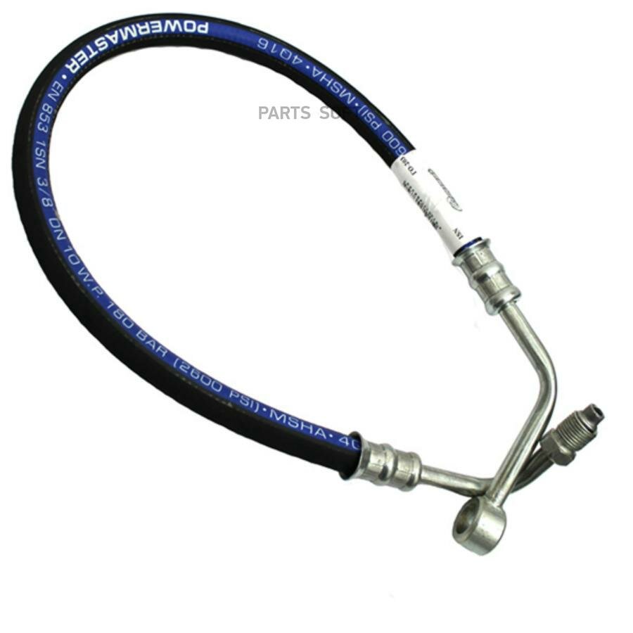 фото RIGINAL RG8090341-105 Шланг нагнетательный ГУР ГАЗ 3302 Бизнес (L-750, кольцо-штуцер) Riginal