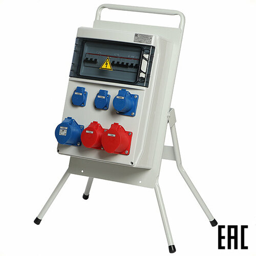 Щит ЩР1-3136-6-44УХЛ4 63А перна суппорте IP44 с роз1х220В32А 3х220В16А 1х380В32А 1х380В16А (МПО Э