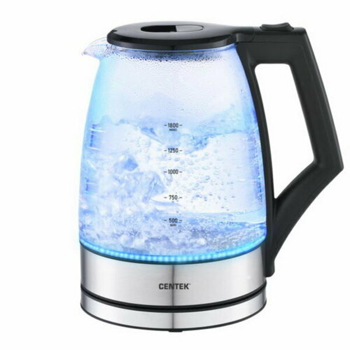 Чайник электрический CT-0014 стекло 18 л 2200 Вт серебристо-серый 280700₽