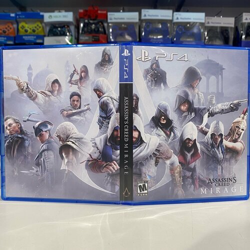 Эксклюзивная обложка PS4 для Assassins Creed Mirage 9 270₽