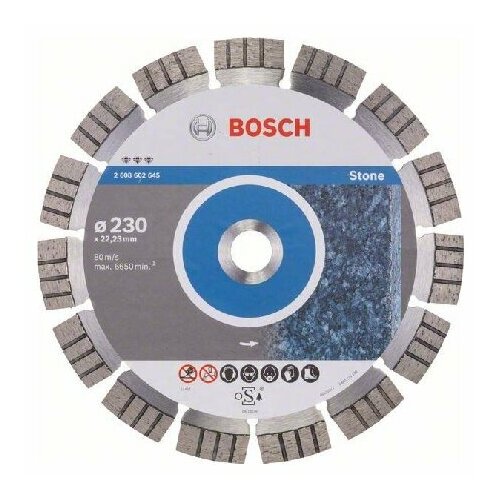 Диск алмазный отрезной 230х2223мм 2608602645 Bosch Power Tools 3165140581516 70856₽