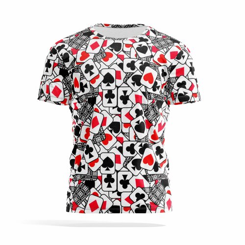 Футболка мужская 3D Покер Геймерам Игральные карты 1390₽