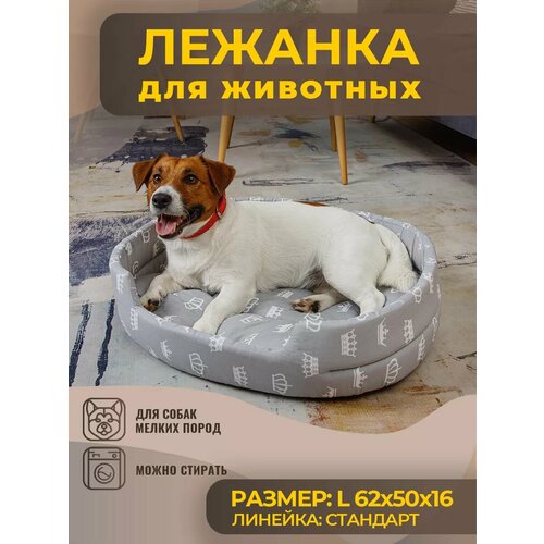 Лежак для Собак и Кошек Средних Пород, Бязь