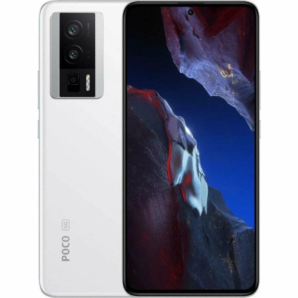 Смартфон Xiaomi POCO F5 Pro 12/512 ГБ RU (EAC), Dual nano SIM, белый