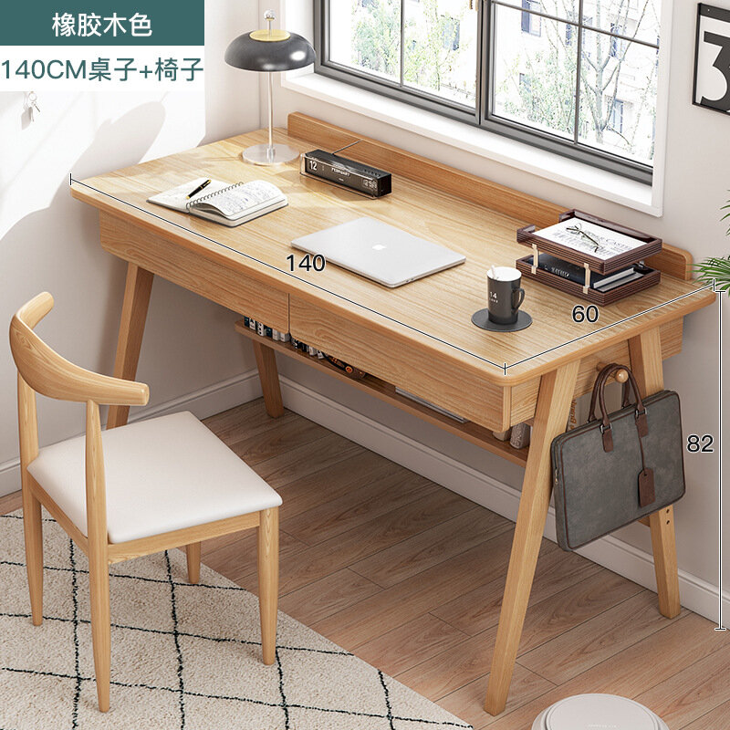 фото Письменный стол, цельное дерево, на ножке