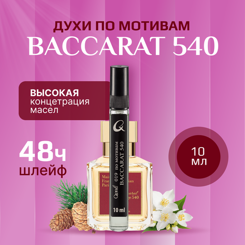 Стойкие масляные Духи Baccarat rouge 540 10мл