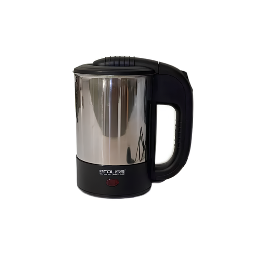 Электрический чайник PROLISS PRO-23 05л мощность 1000W металлпластик с чашками 1249₽