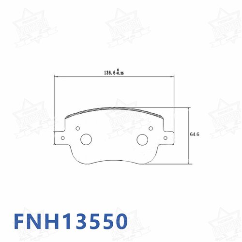 Тормозные колодки Frontech для Haval Jolion
