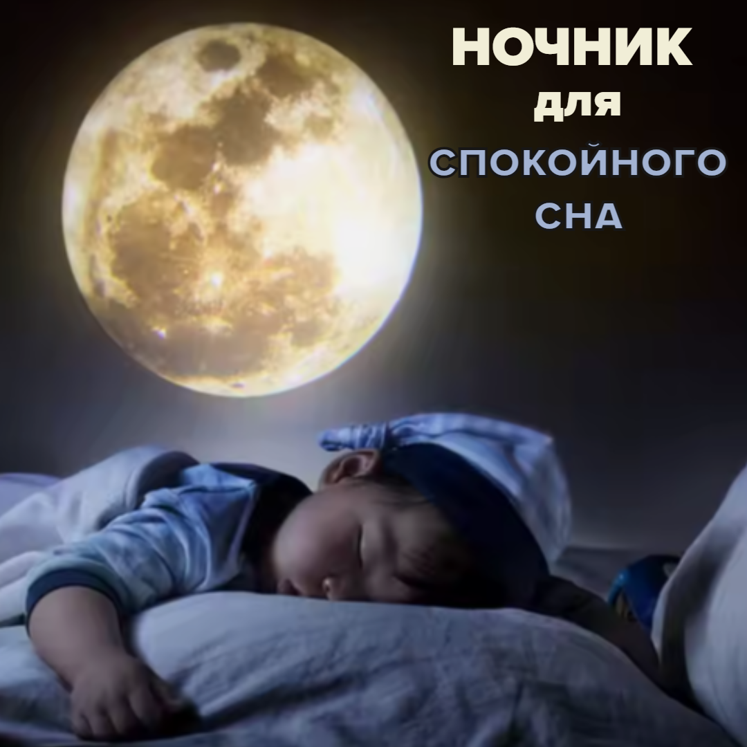 Проектор-ночник "Луна-Земля" — фото 1