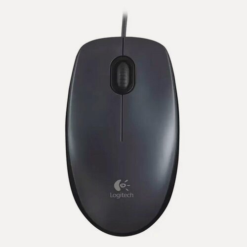Изображение товара Мышь Logitech M90 Black (910-001793) черная, оптическая, 1000dpi, USB, 1.8м черная