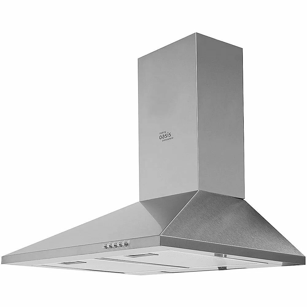 Кухонная вытяжка Oasis KB-60S купольная 60 см, LED подсветка, нержавеющая сталь