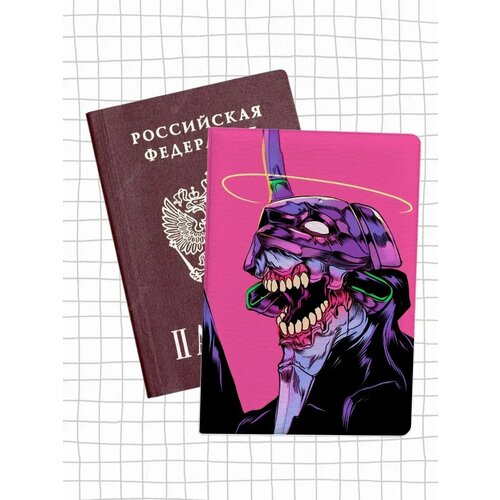 фото Обложка для паспорта , бежевый jojo print
