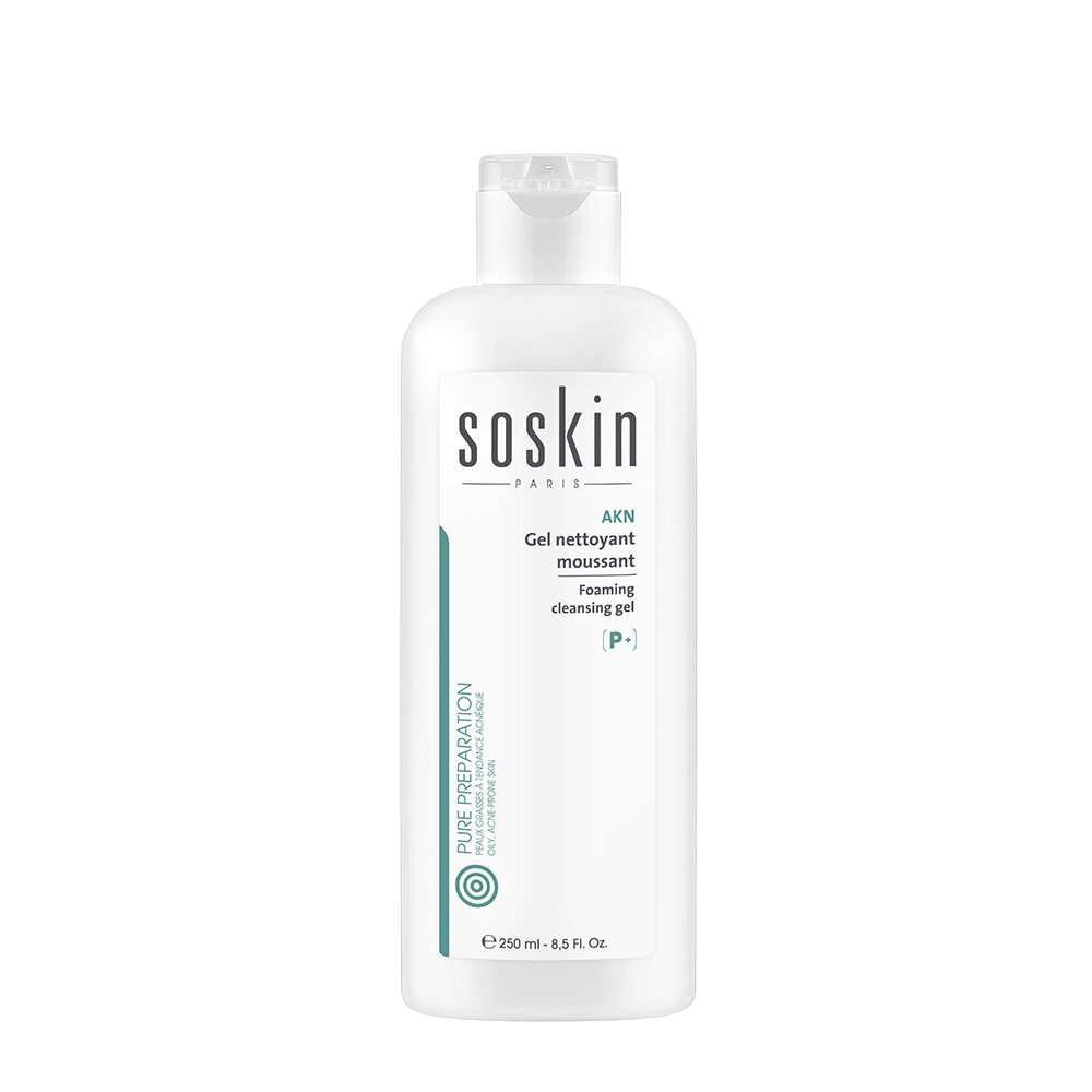Гель очищающий для кожи с акне / P+ Gel doux nettoyant purifiant 250 мл