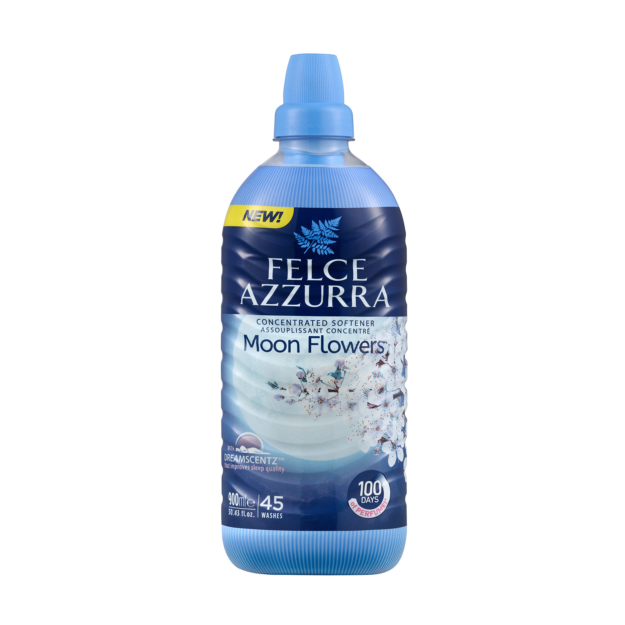 Концентрированный кондиционер для белья "Лунные цветы" Felce Azzurra 900 мл