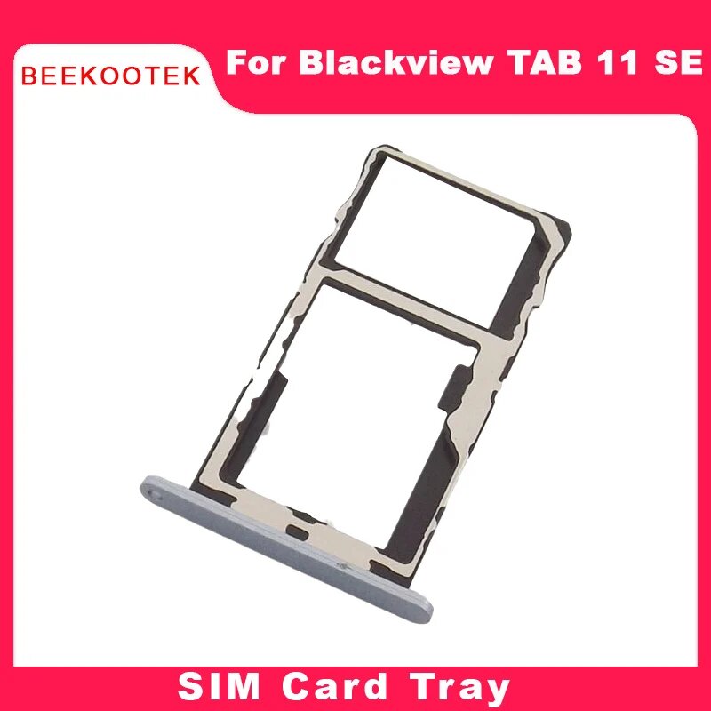 Новый оригинальный лоток для SIM-карты Blackview TAB 11 SE, держатель для SIM-карты, лоток для слота для SIM-карты, адаптер, аксессуары для планшета Blackview TAB 11 SE, Серый — фото 1