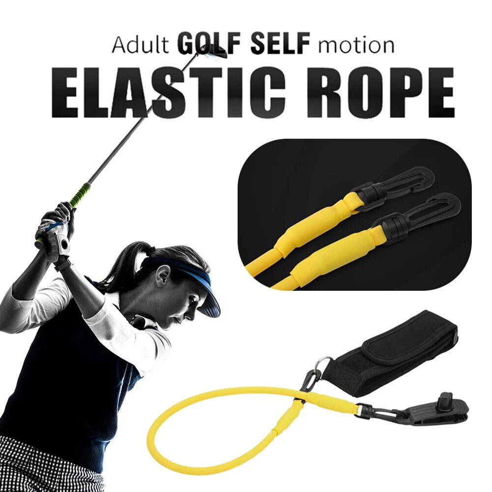 PGM Golf Self Motion Elastic Rope Pro Golf Hitting Force Training Rope Регулируемая мужская и женская спортивная веревка на открытом воздухе