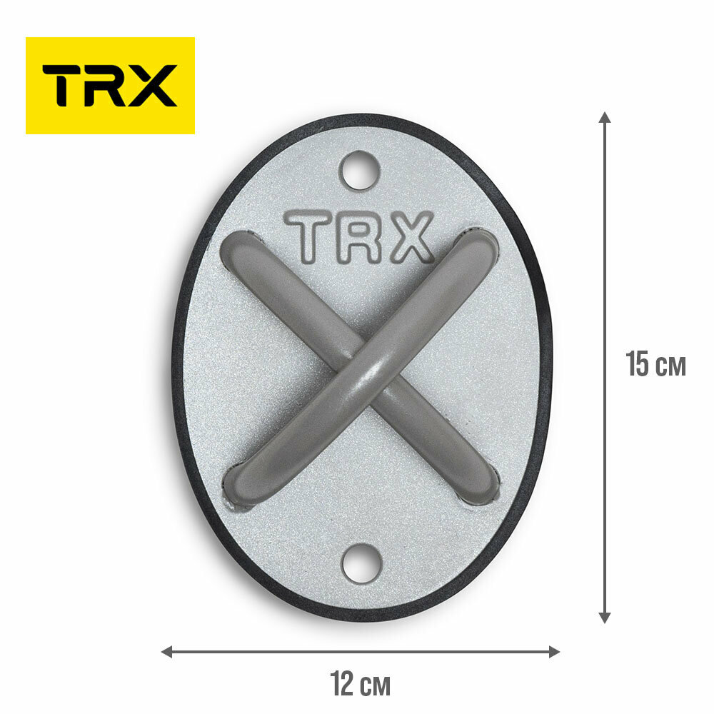 Универсальное крепление TRX Xmount, серый, для петель TRX, можно крепить в любое место — фото 1