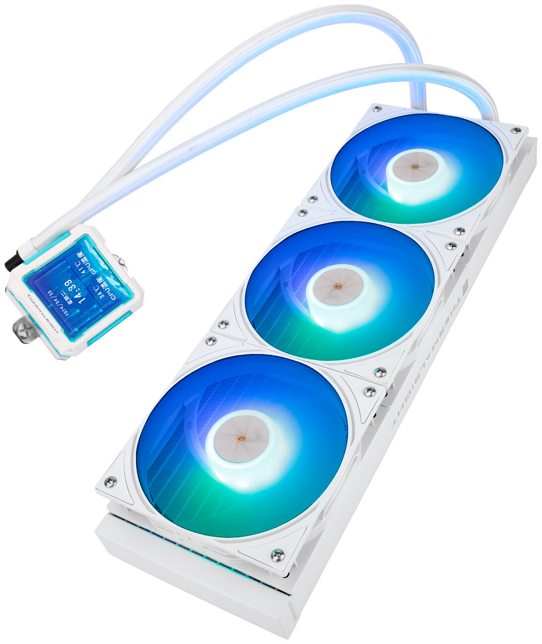 СЖО для процессоров Thermalright Frozen Warframe Pro 360 White ARGB (F-WFRAME-360-PRO-WH-ARGB) — фото 1
