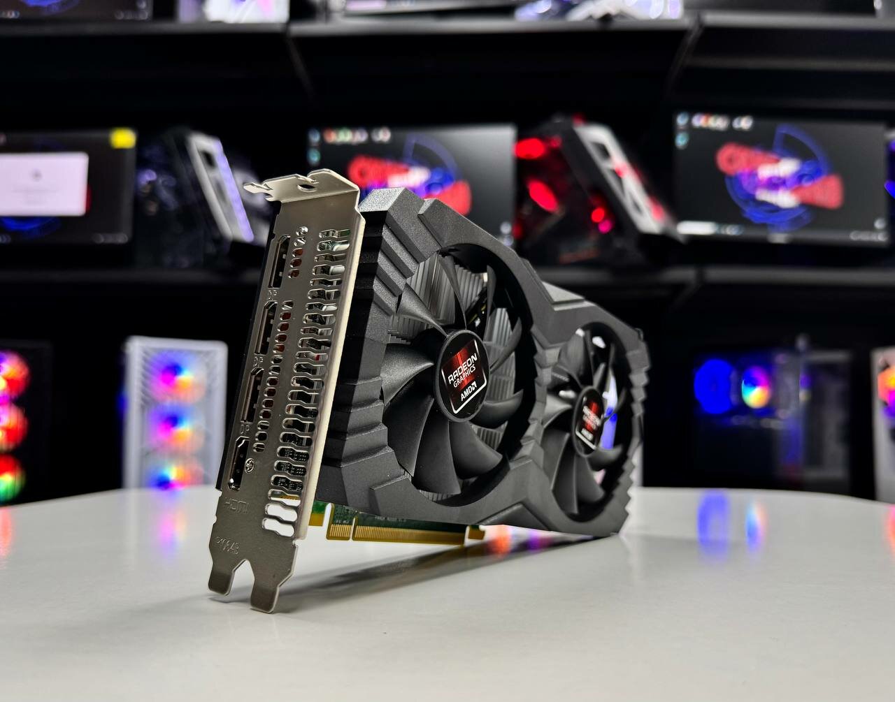 Видеокарта AMD Radeon RX580, OEM, 8GB, GDDR5, 256bit, с доп. питанием 6 pin
