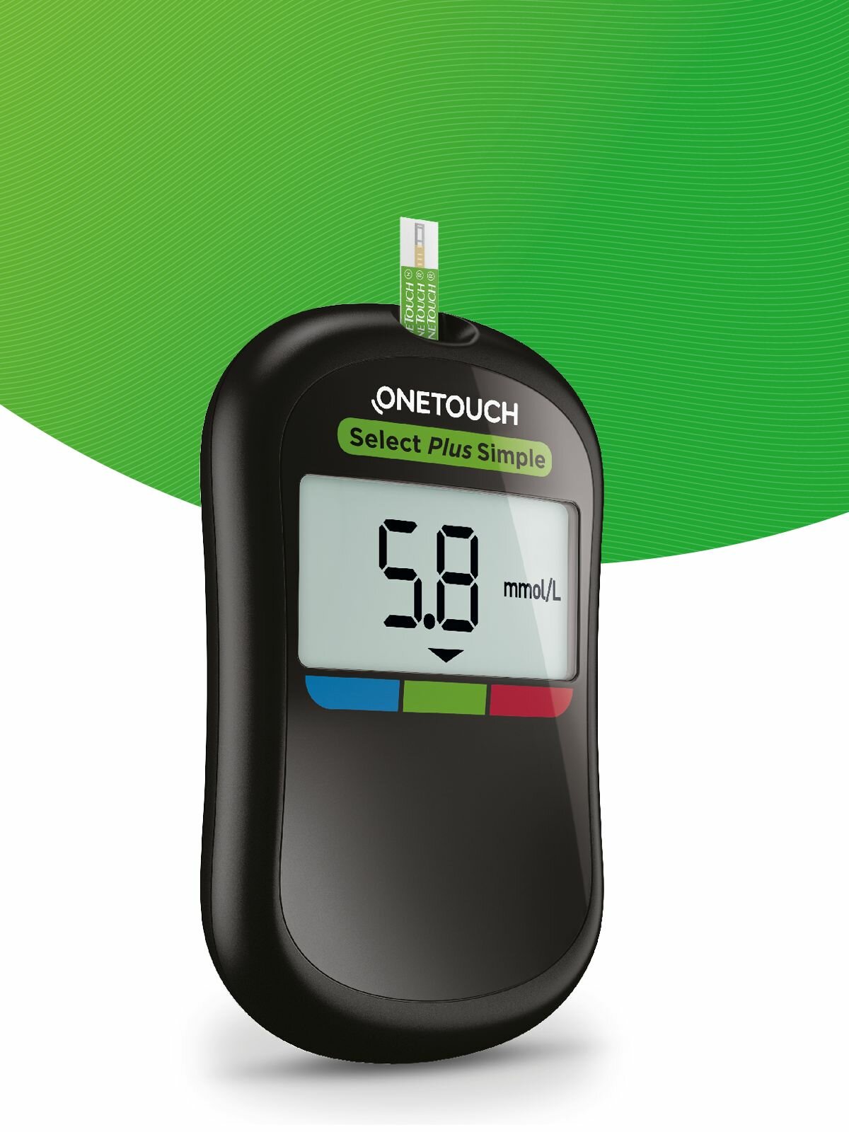 Глюкометры Глюкометр OneTouch Select Plus Simple® , без кнопок, настройки не нужны
