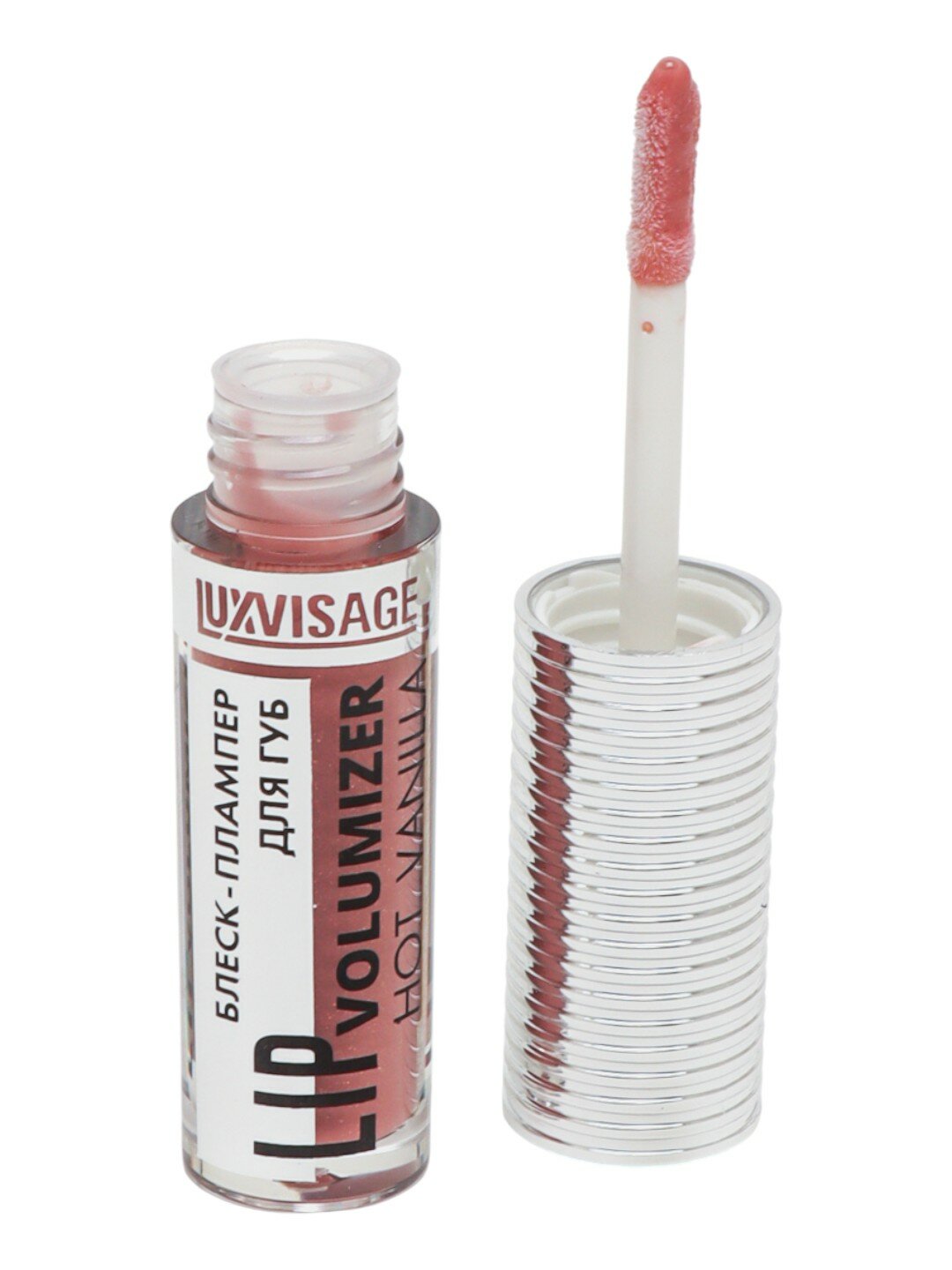 Плампер блеск для губ Luxvisage "Hot Vanilla", для увеличения объема тон 305 — фото 1