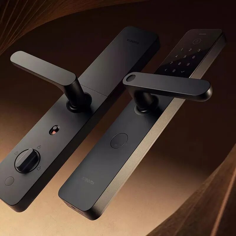 Изображение Умный дверной замок Xiaomi Smart Door Lock E10 XMZNMS01OD fingerprint unlock(Mihome APP), Черный