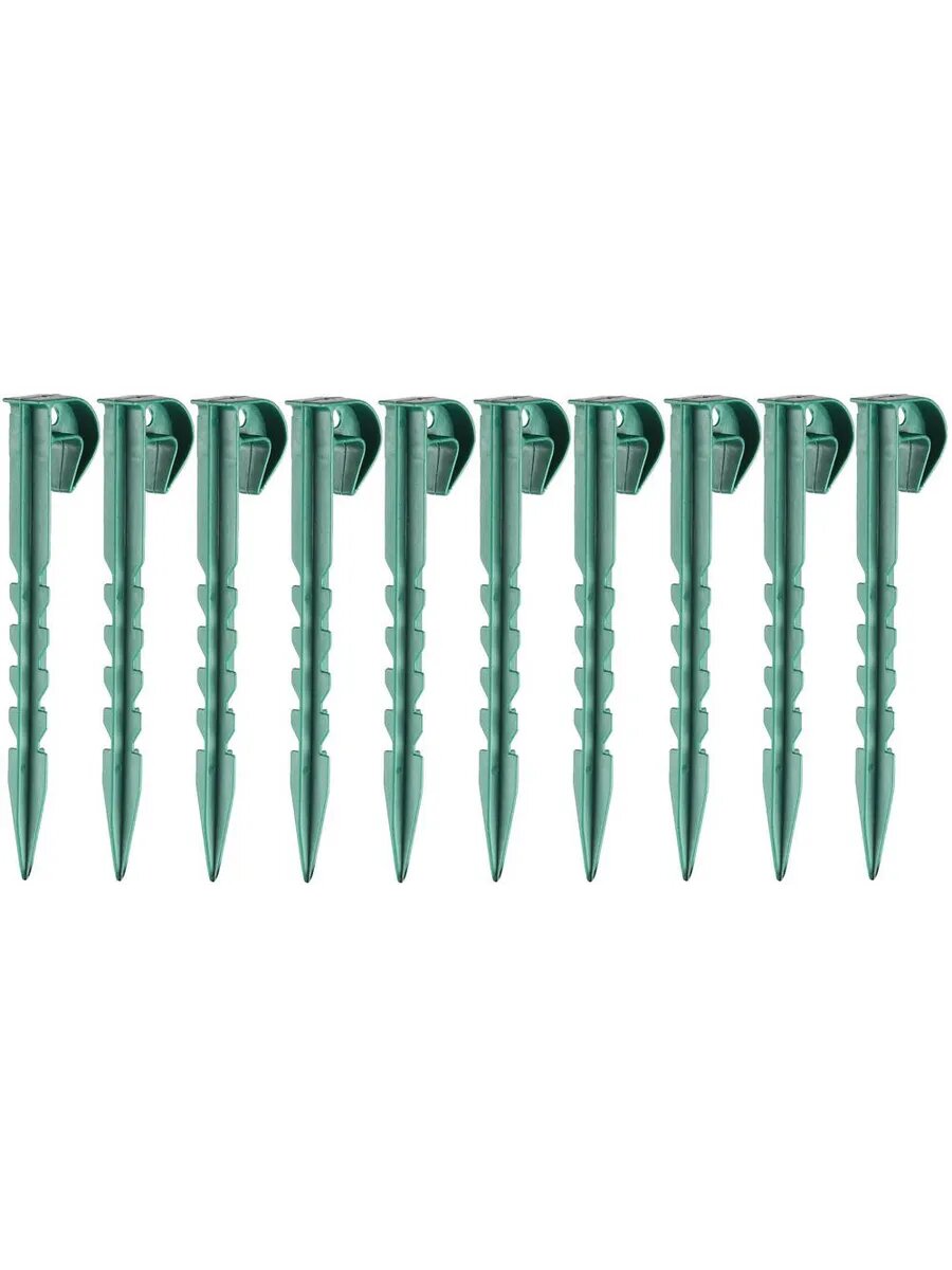 150 мм, 10 шт, первичный полипропилен, набор садовых колышк