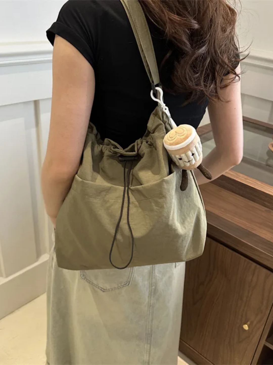 Сумка тоут , зеленый, — фото 1