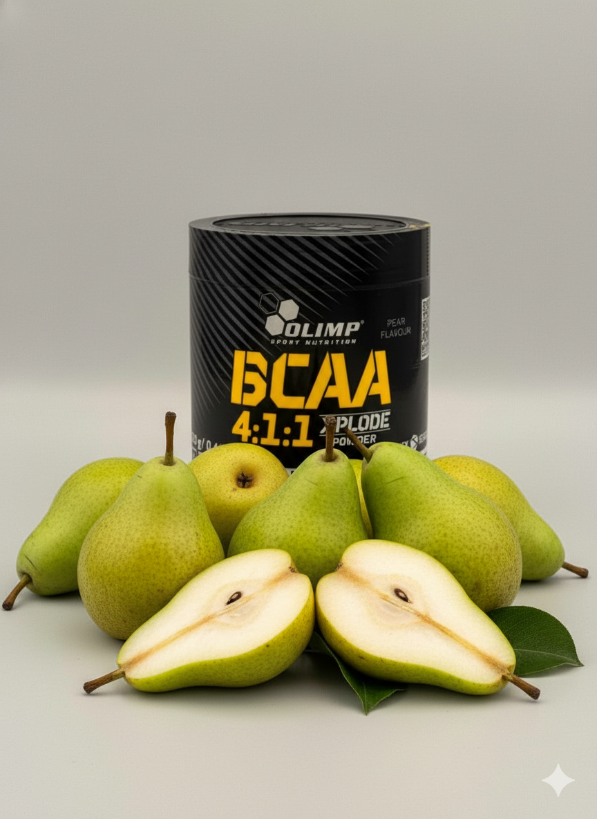 Olimp Bcaa 4:1:1+ Xplode powder Pear груша 200г 40 порций BCAA