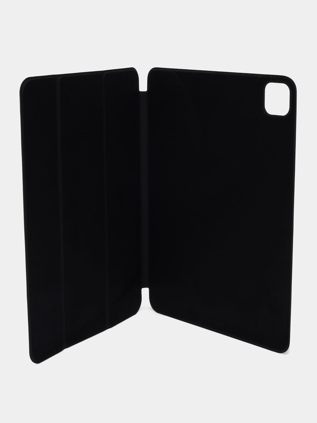 Чехол-книжка, для iPad Pro 11 2024 , искусственная кожа, черный