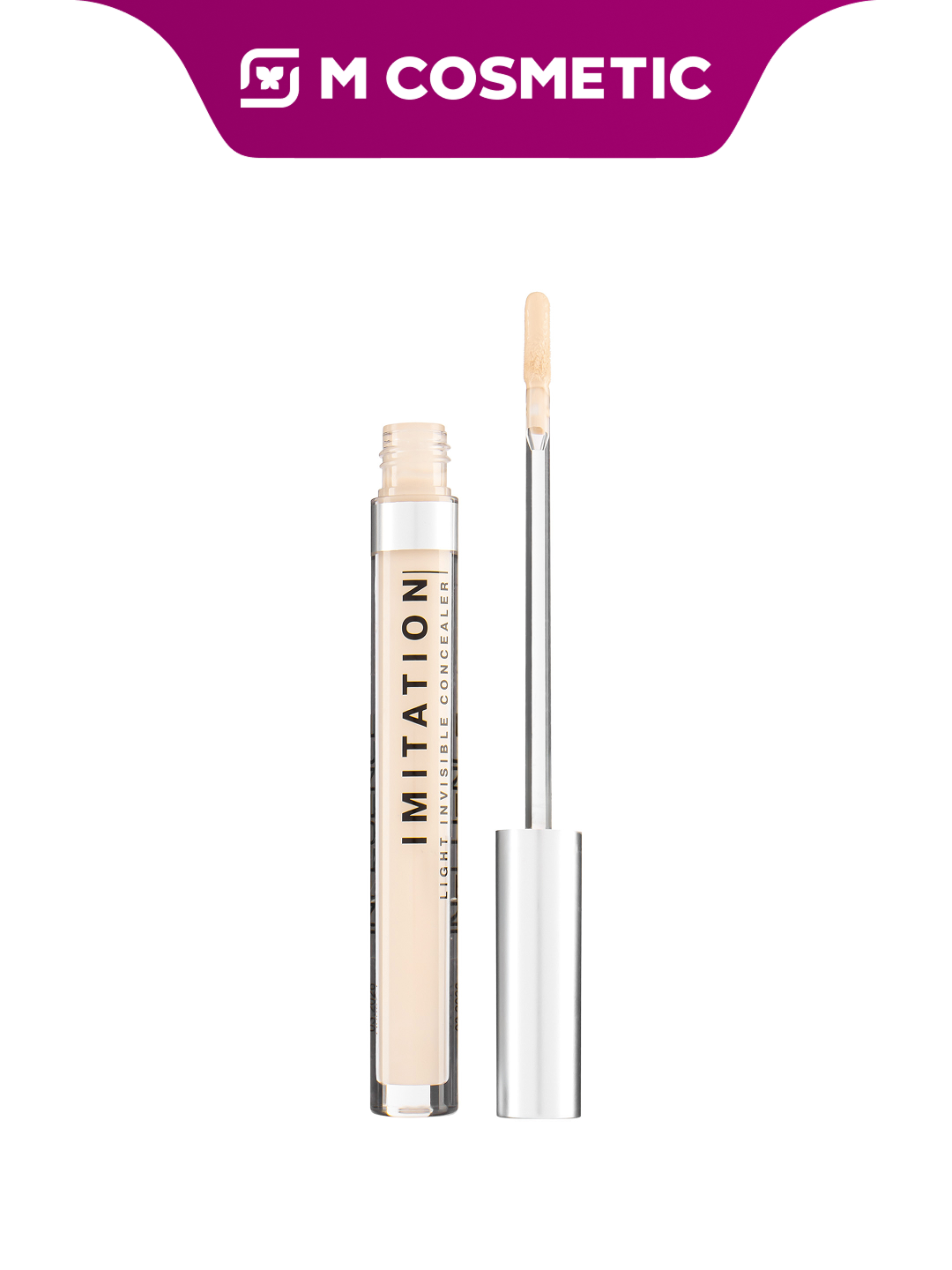 Консилер Influence Beauty "Imitation", тон 02, легкий, с подсветкой, 2.5 мл